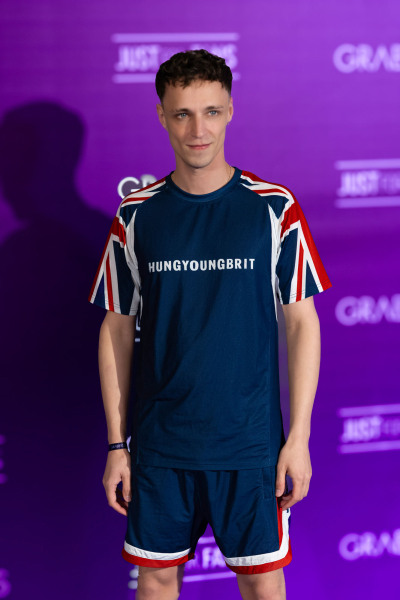 Jamie Baker on the Purple Carpet at Grabbys Europe 2026