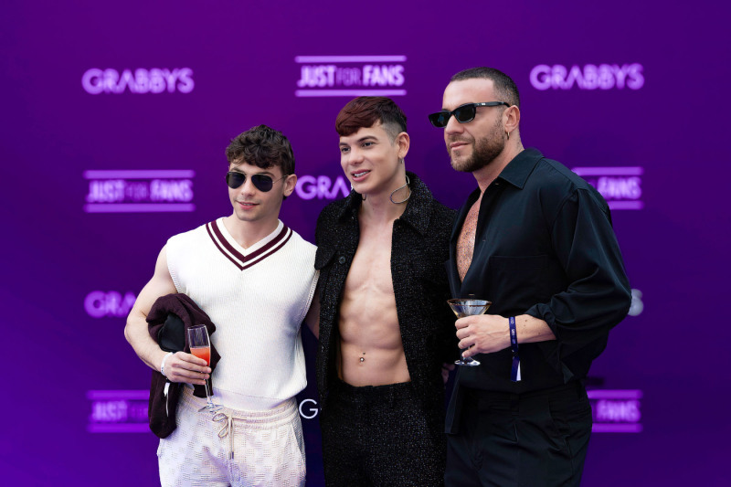 Creators and Guests at the Purple Carpet of Grabbys Europe 2026 in Torremolinos