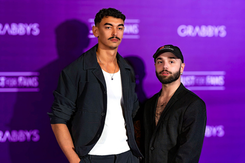 Creators and Guests at the Purple Carpet of Grabbys Europe 2026 in Torremolinos