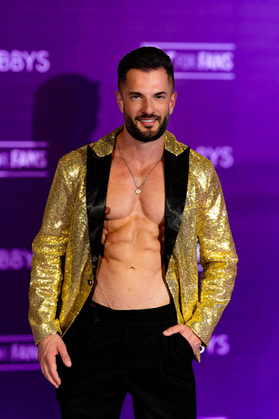 Creators and Guests at the Purple Carpet of Grabbys Europe 2026 in Torremolinos