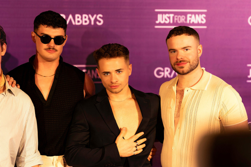 Creators and Guests at the Purple Carpet of Grabbys Europe 2026 in Torremolinos