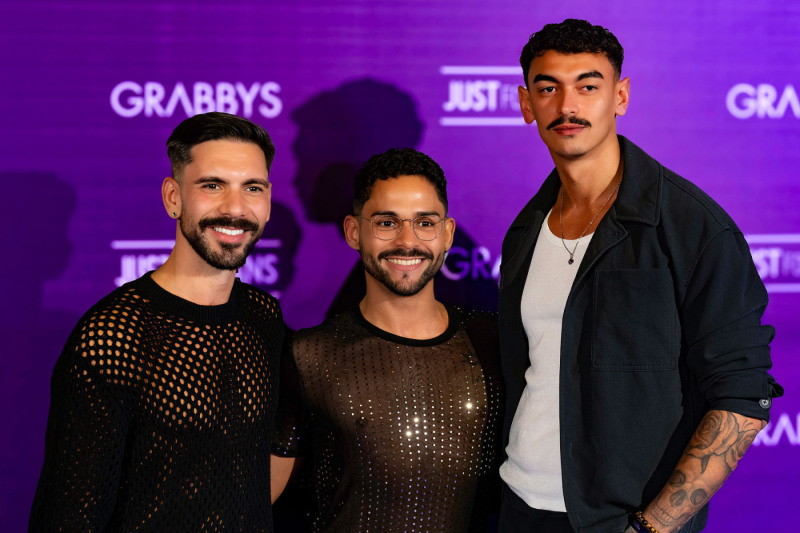 Creators and Guests at the Purple Carpet of Grabbys Europe 2026 in Torremolinos