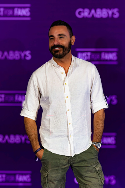 Lui Samy on the Purple Carpet at Grabbys Europe 2026