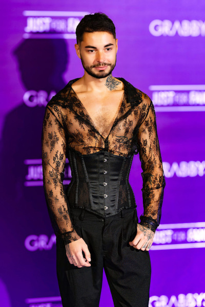 Mr Diegoh on the Purple Carpet at Grabbys Europe 2026