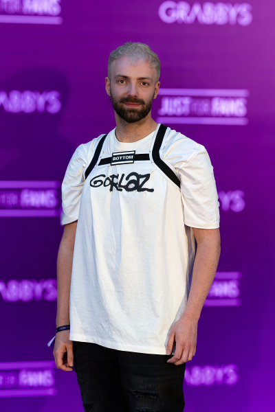 Christian Torre on the Purple Carpet at Grabbys Europe 2026