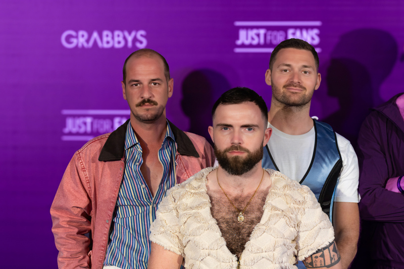Creators and Guests at the Purple Carpet of Grabbys Europe 2026 in Torremolinos