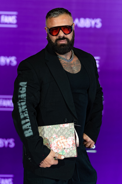 Creators and Guests at the Purple Carpet of Grabbys Europe 2026 in Torremolinos