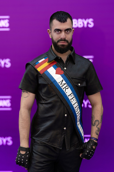 Gilded Dragon at the Purple Carpet of Grabbys Europe 2026 in Torremolinos