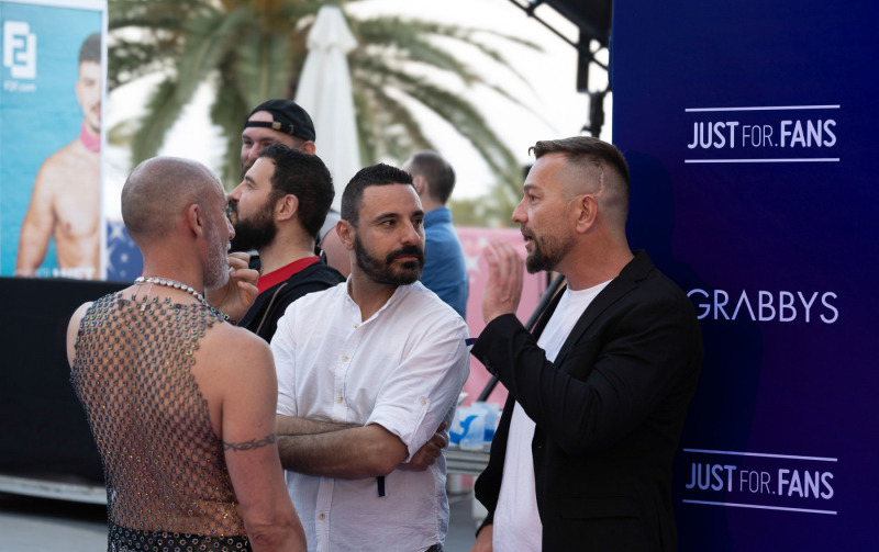 Creators and Guests at the Purple Carpet of Grabbys Europe 2026 in Torremolinos