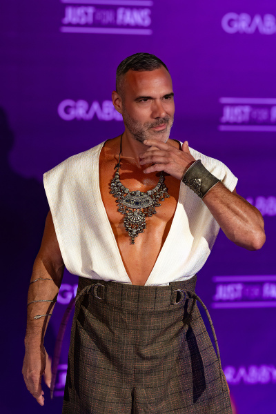 Manuel Skye on the Purple Carpet at Grabbys Europe 2026
