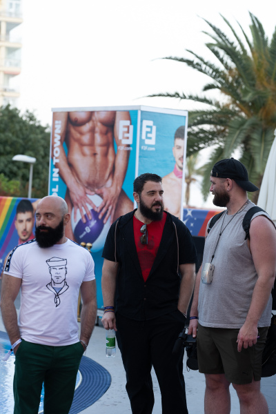 Visitors of Grabbys Europe Relaxing by the Pool at Hotel Ritual