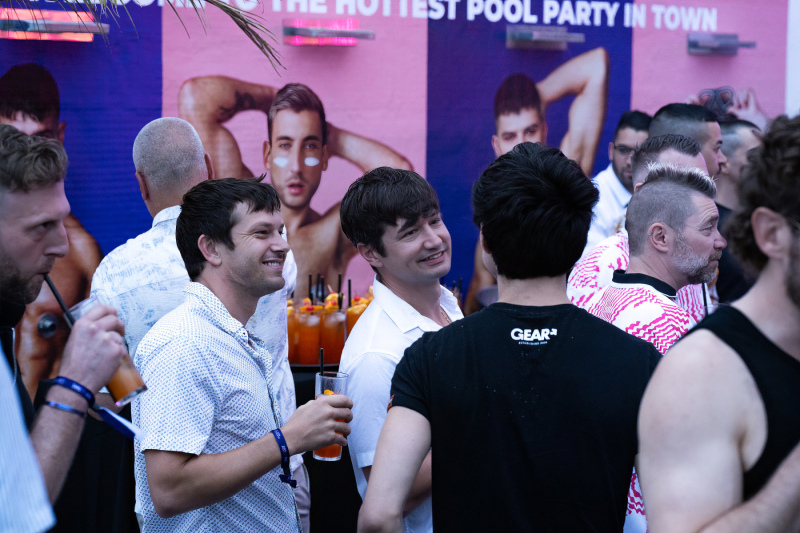 Visitors of Grabbys Europe Relaxing by the Pool at Hotel Ritual