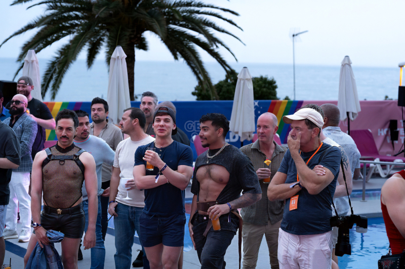 Visitors of Grabbys Europe Relaxing by the Pool at Hotel Ritual