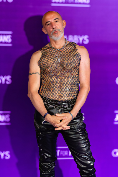 Royal Daddy on the Purple Carpet at Grabbys Europe 2026