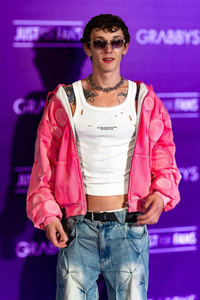 Tim Gottfrid on the Purple Carpet at Grabbys Europe 2026