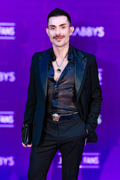 Tommy Marlow on the Purple Carpet at Grabbys Europe 2026