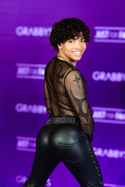 Erick Hall (Twink Big) on the Purple Carpet at Grabbys Europe 2026