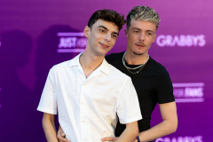 Cole and Callum Cox on the Purple Carpet at Grabbys Europe 2026
