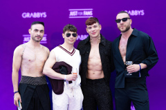 Creators and Guests at the Purple Carpet of Grabbys Europe 2026 in Torremolinos