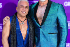 Dante Kieran and Rick Kelson at the Purple Carpet of Grabbys Europe 2026 in Torremolinos