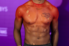 Denzel Deziles on the Purple Carpet at Grabbys Europe 2026