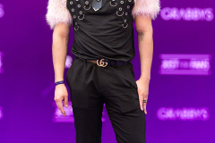 Elektra Dietrich on the Purple Carpet at Grabbys Europe 2026