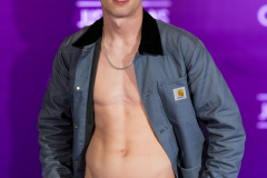 Ethan Ryyder on the Purple Carpet at Grabbys Europe 2026