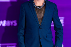 Maxence Angel on the Purple Carpet at Grabbys Europe 2026