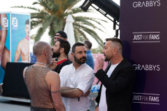 Visitors of Grabbys Europe Relaxing by the Pool at Hotel Ritual