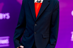 Rafa Geek on the Purple Carpet at Grabbys Europe 2026