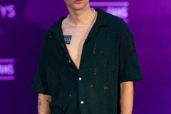 Ray Mannix aka Lukas Watkins on the Purple Carpet at Grabbys Europe 2026