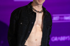 Serg Shephard on the Purple Carpet at Grabbys Europe 2026