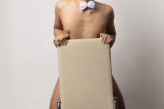 Der Gay Content Creator Twinko Quanito bei einem Fotoshooting als Bunny und verschiedenen Collabs mit anderen Creators bei einem Creatortreffen von Collabfinder.org in Frankfurt.